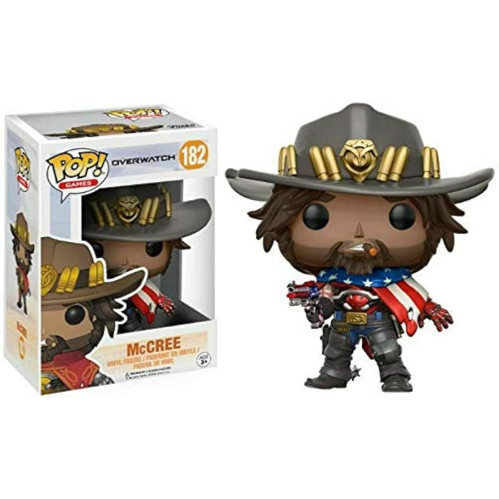 Funko Pop! Overwatch USA McCree Exclusive #182 Vinyl Figure - Jolof Store