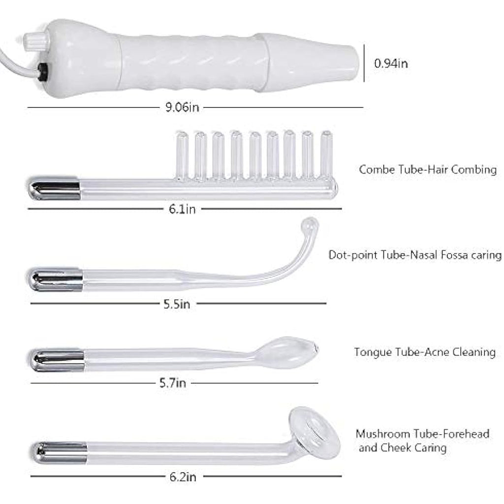 TEEROVA High Frequency Skin Therapy Wand | Portable Facial & Hair Device