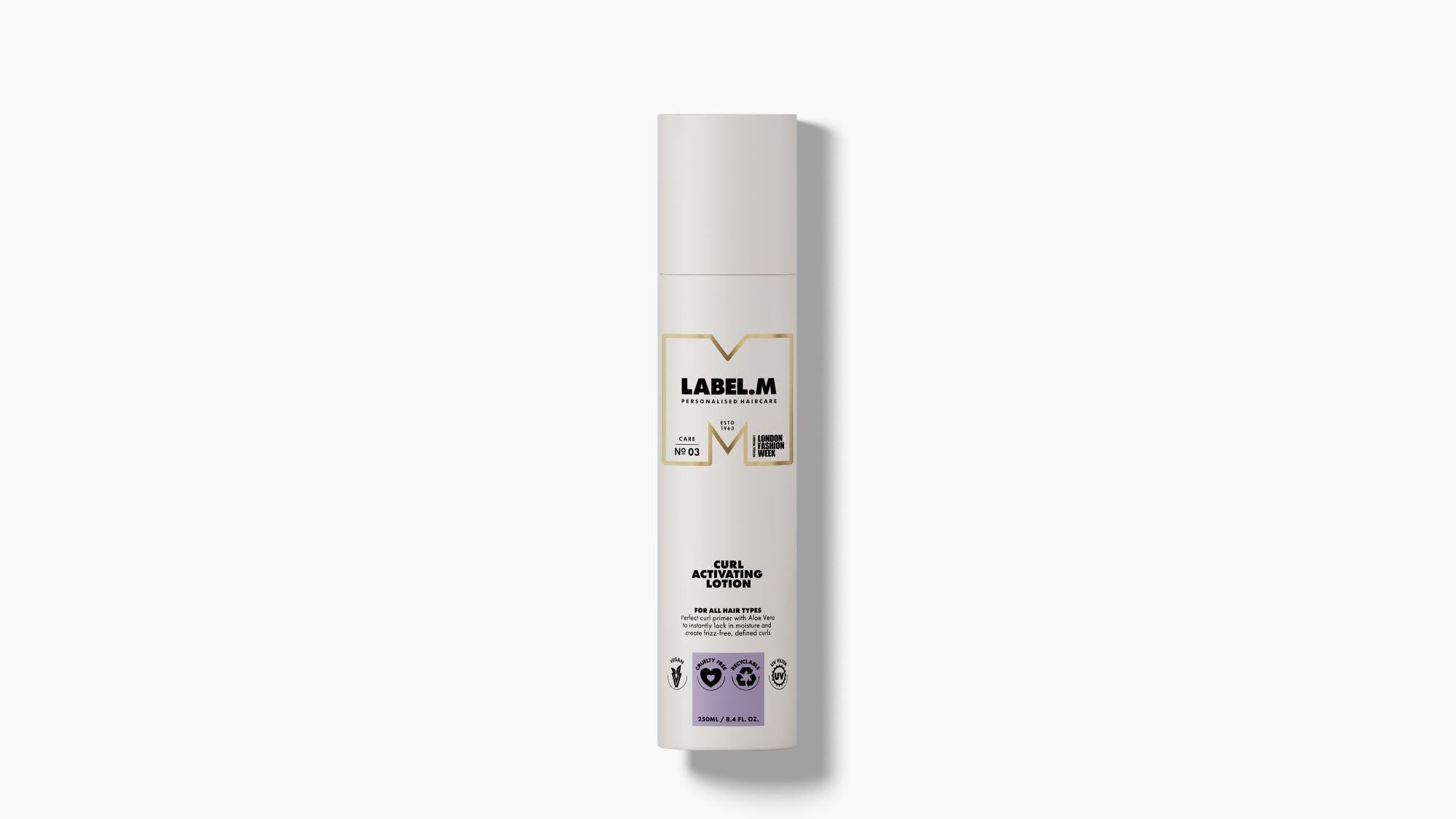 LABEL.M Curl Activating Lotion 250ml | Hydrating Frizz-Free Primer