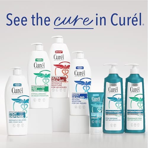 Curel Fragrance Free Moisturizing Lotion with Ceramide Complex, 20 oz