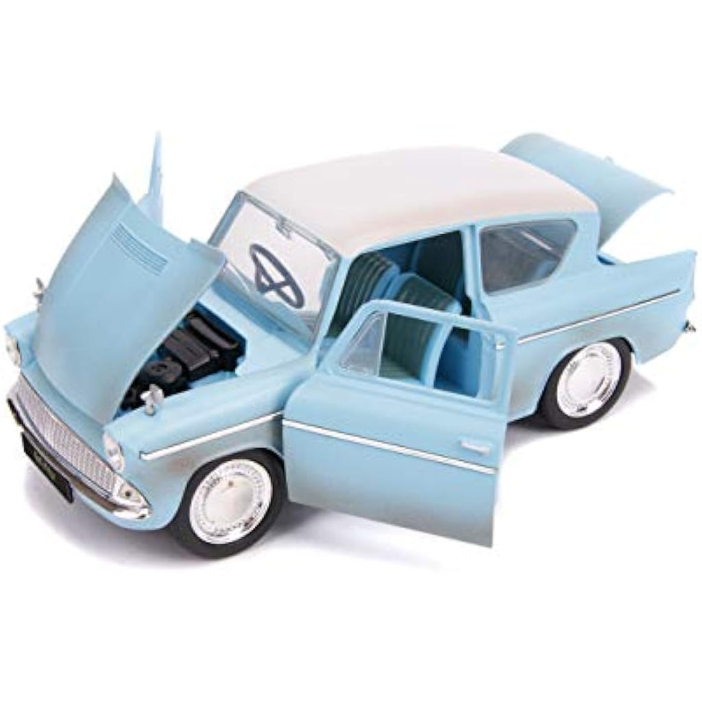 Jada 1:24 1959 Ford Anglia Die-Cast Car with Harry Potter Figure