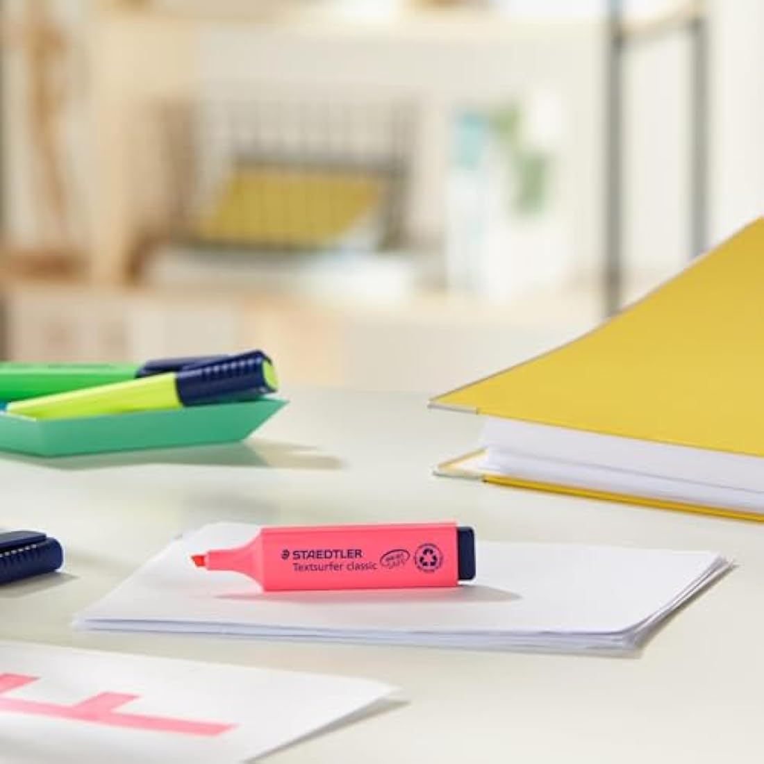 Staedtler Textsurfer Classic Highlighter – Orange Inkjet Safe (10 Pack)