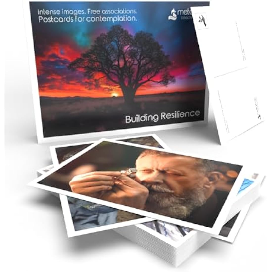 metaFox Building Resilience Therapy Cards | 52 Mindfulness Coaching Tools