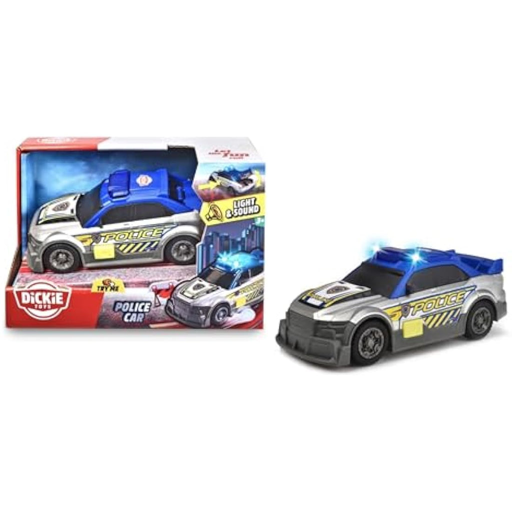 Majorette Land Rover Defender Police Car Toy with Light and Sound – 15cm