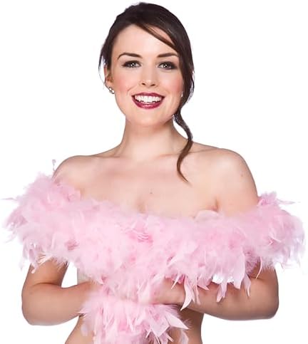 Feather Boa Fancy Dress Accessory for Adults –  Unisex