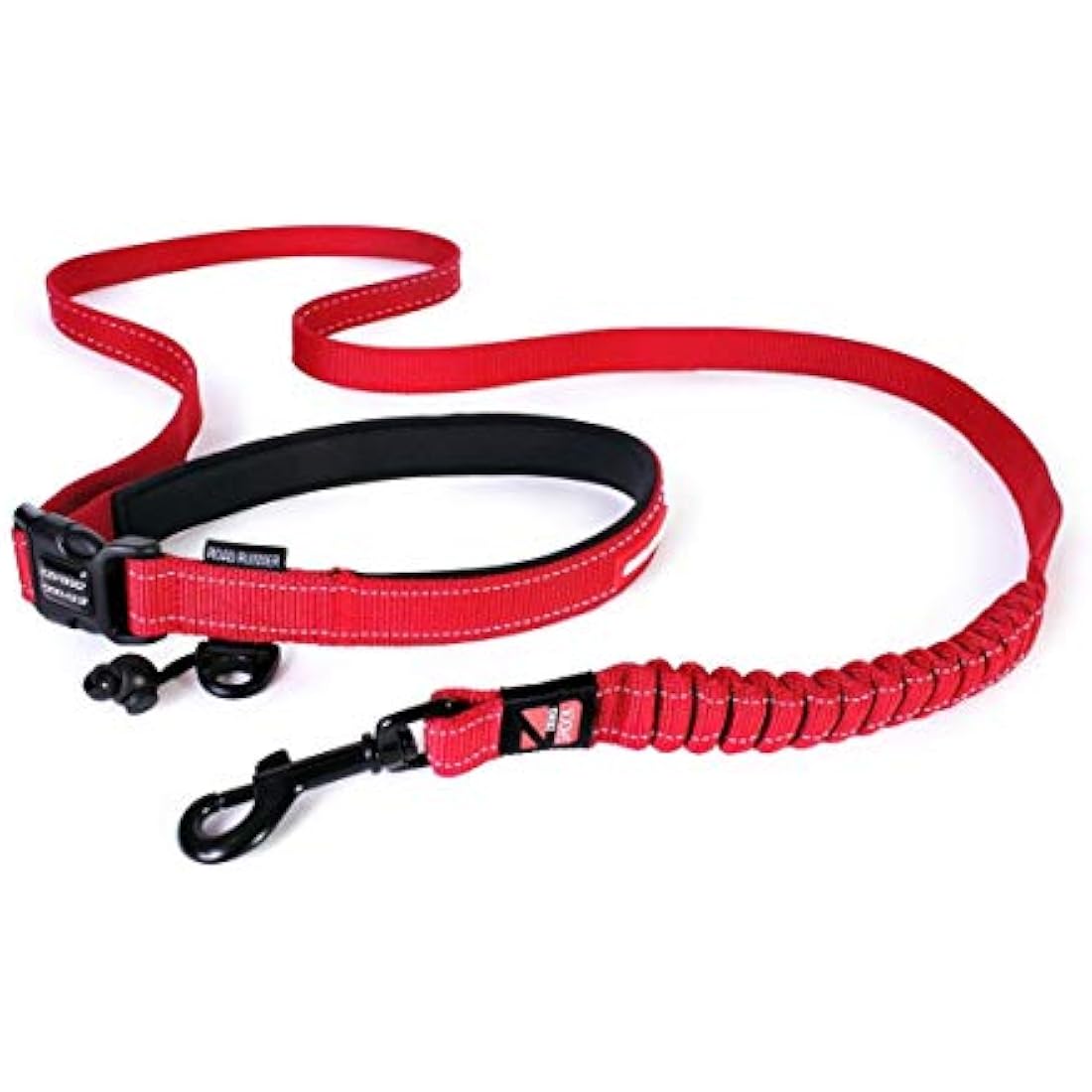 EzyDog Road Runner Hands-Free Dog Lead | Durable 82-Inch Leash, Red