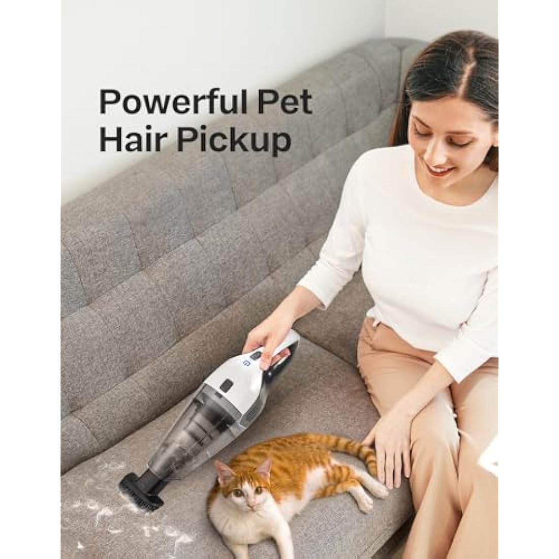 Jolof Store Handheld Vacuum – Cordless 8Kpa Suction Portable Cleaner