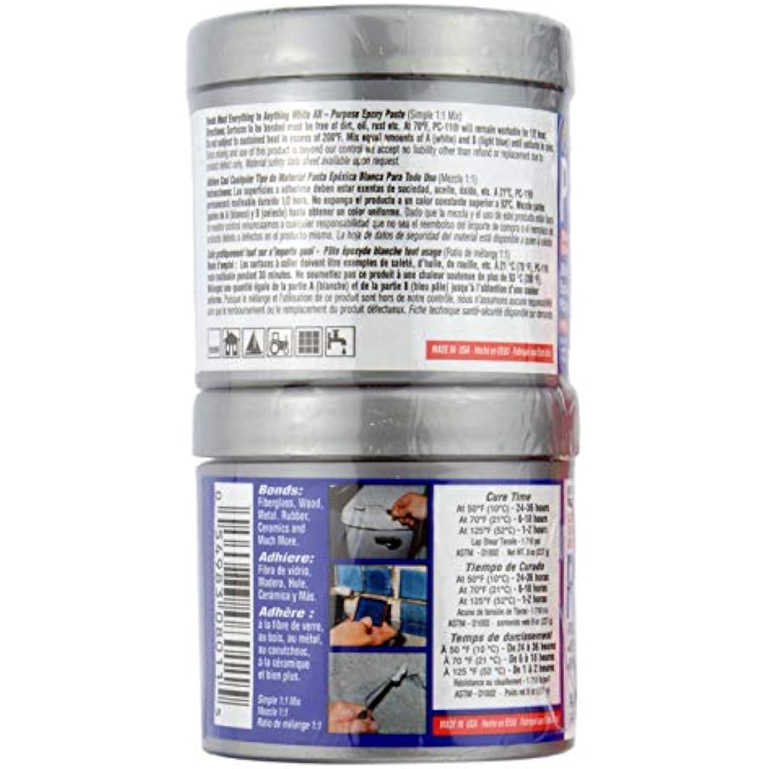 PC-11 Marine Grade Paste Epoxy – Underwater Repair Adhesive, Off White