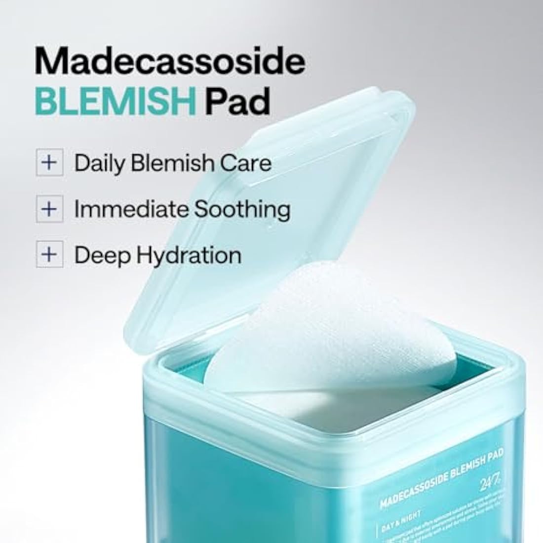 Mediheal Madecassoside Blemish Pads – Vegan Centella Toner Pads, 100ct