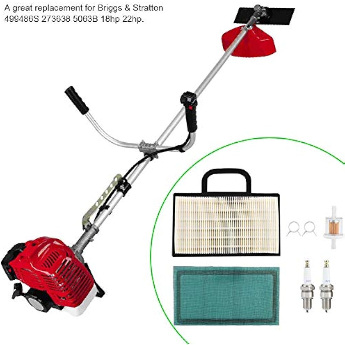 Lawn Tractor Air Filter Kit with Pre Filter - 499486S 273638