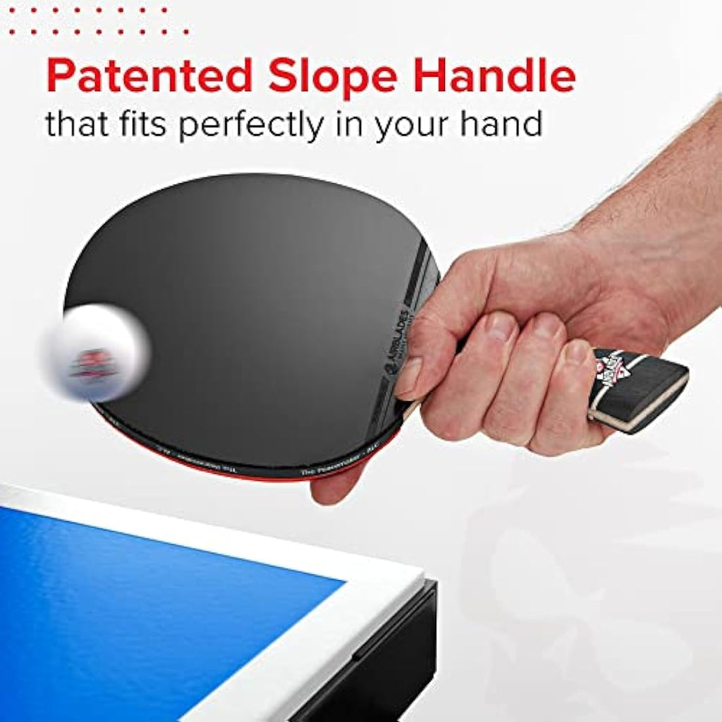 AirBlades Peace Maker ALC Carbon Fiber Ping Pong Paddle with Hard Case