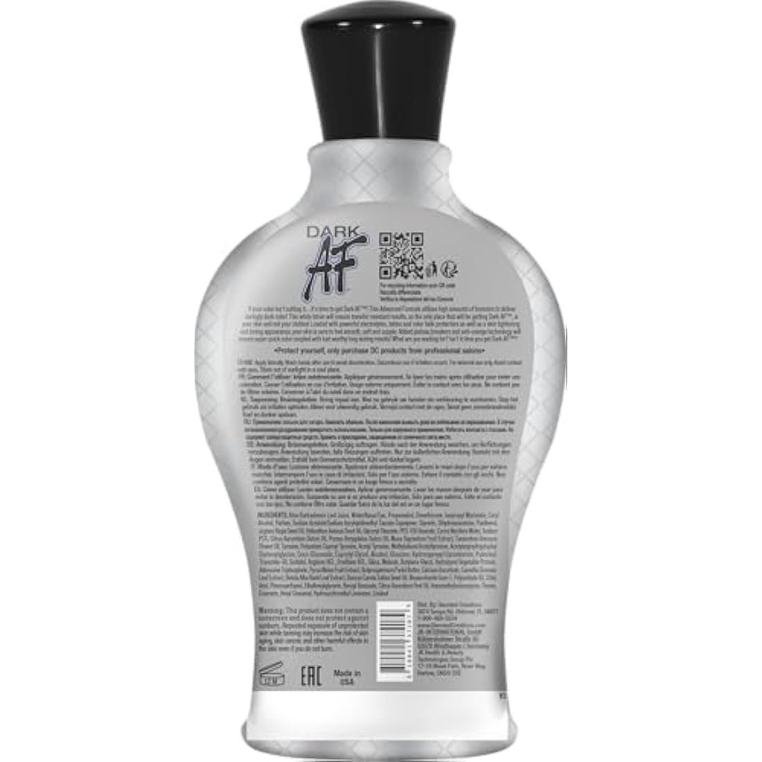 Devoted Creations Dark AF Tanning Lotion - DHA Bronzer BB Creme 12.25oz