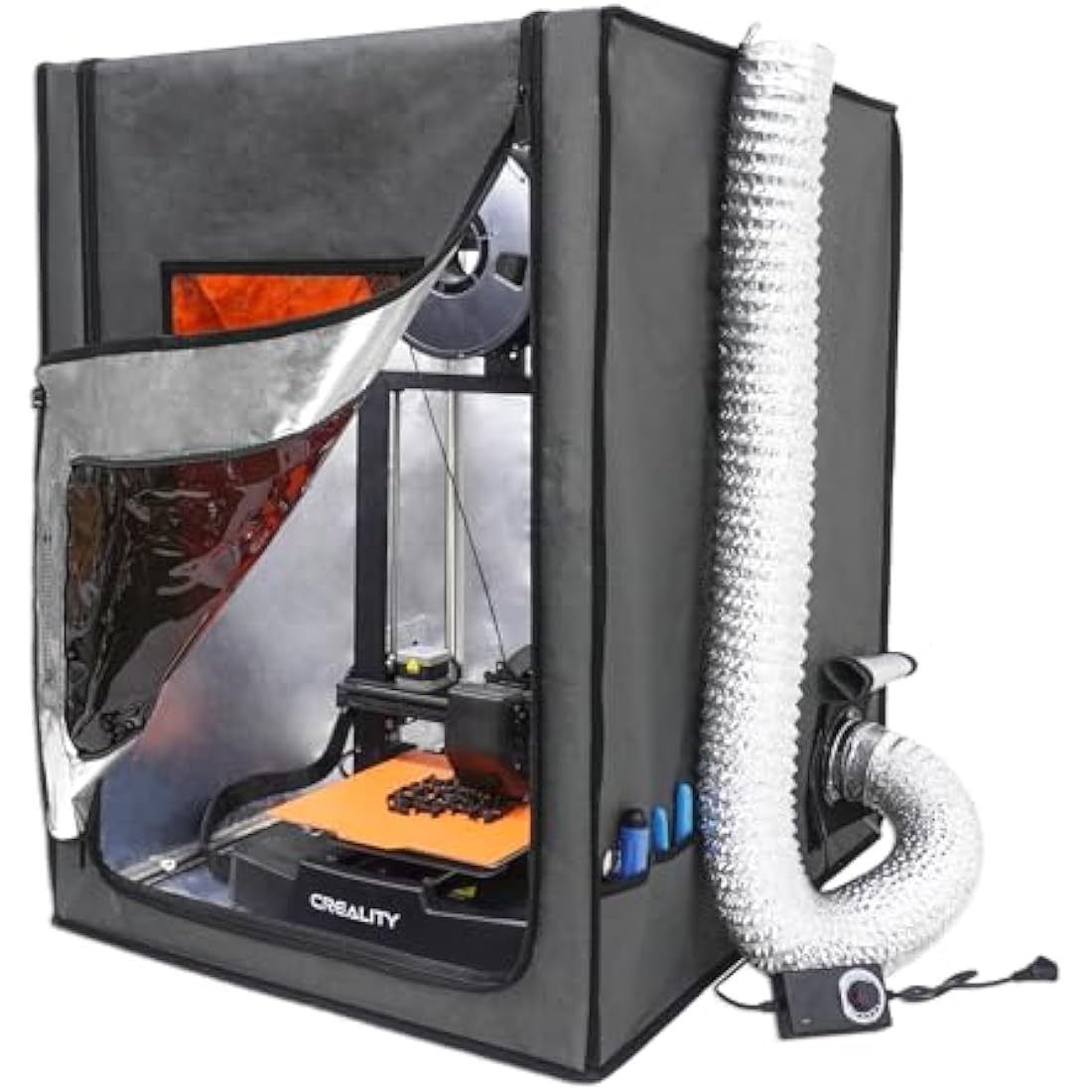 Resin 3D Printer Enclosure with Ventilation Fan & Filter