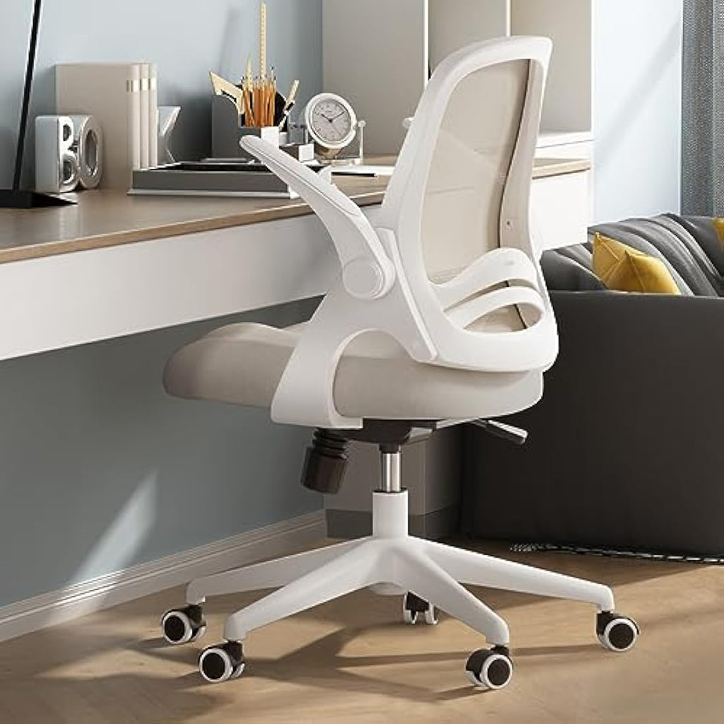 Hbada Ergonomic Office Chair – Mesh Swivel Chair with Flip-Up Arms