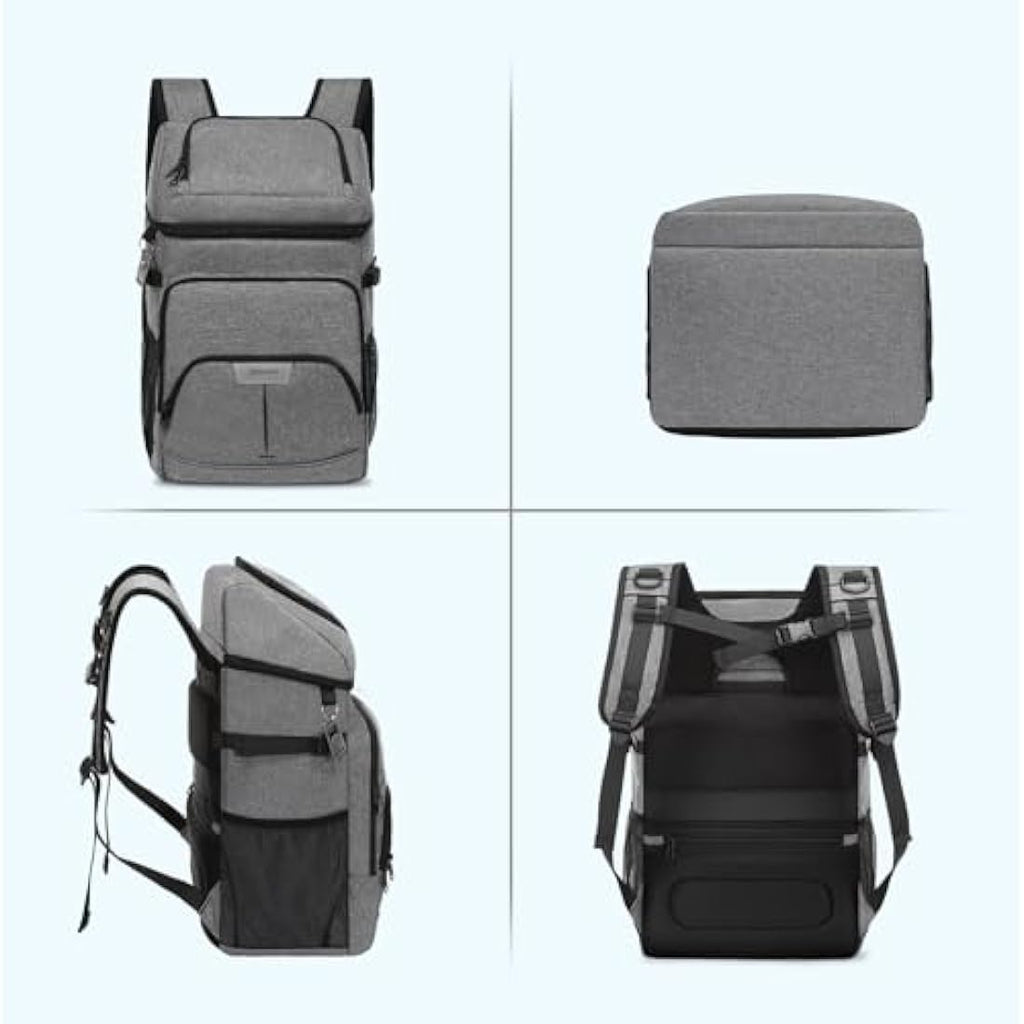 MOSISO Insulated Cooler Backpack – 40 Cans Large Leakproof Soft Bag