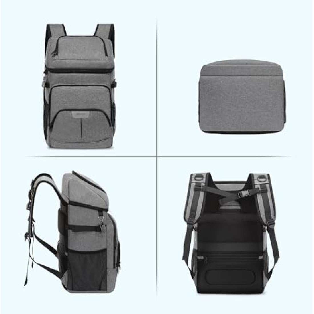 MOSISO Insulated Cooler Backpack – 40 Cans Large Leakproof Soft Bag