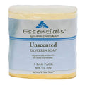 Clearly Natural Glycerine Bar Soap | Unscented Hypoallergenic 3-Pack