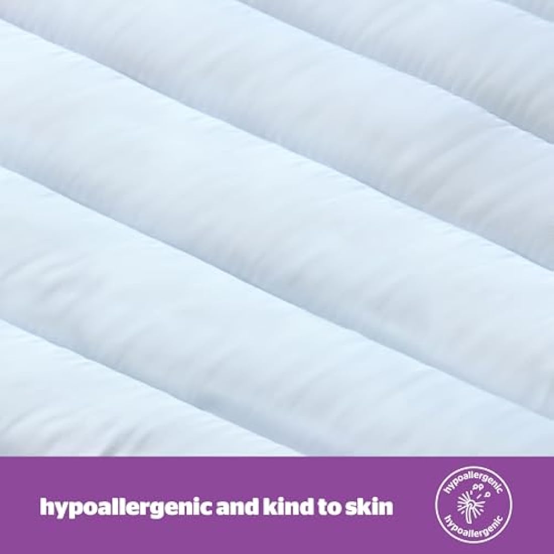 Silentnight Deep Sleep Mattress Topper – Single Hypoallergenic Bed Topper