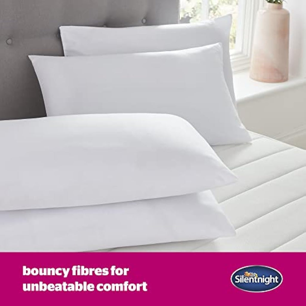 Silentnight Ultrabounce Pillows | Soft Medium Support | 4 Pack