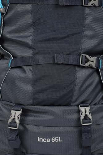 Mountain Warehouse Inca Extreme 65L Rucksack – Hardwearing Hiking Bag