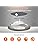 ALUSSO LED Downlights Dimmable 6W | Ultra Slim IP44 Recessed Lights – Nickel