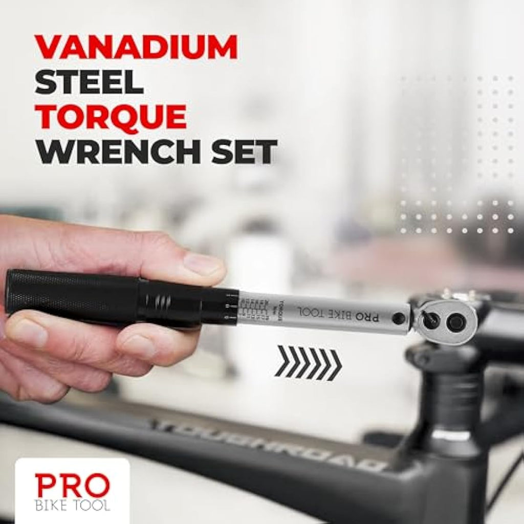 1/4" Drive Bike Torque Wrench Set | 2-20Nm Precision Tool
