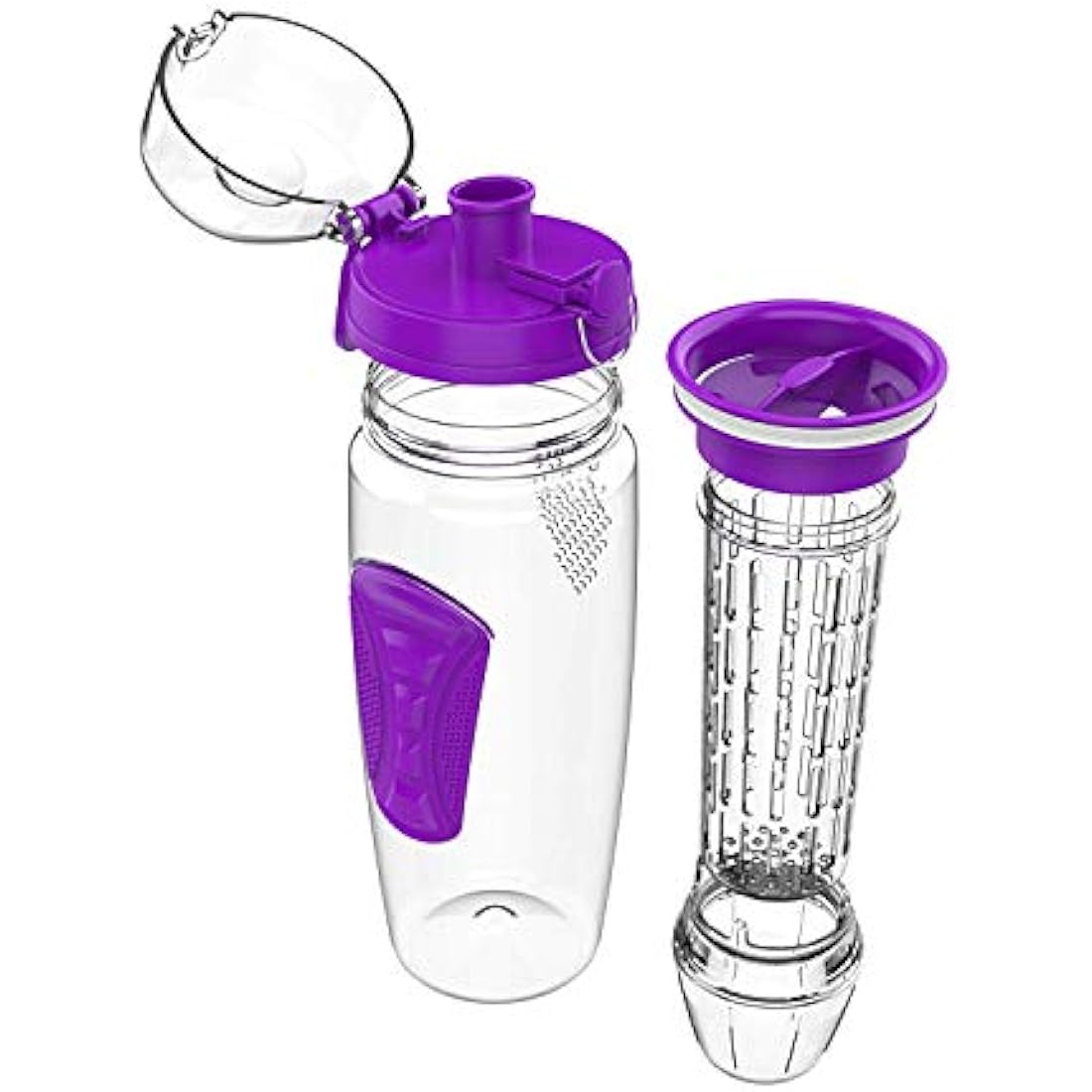 Fruit Infuser Water Bottle – 32oz BPA Free Tritan, Purple