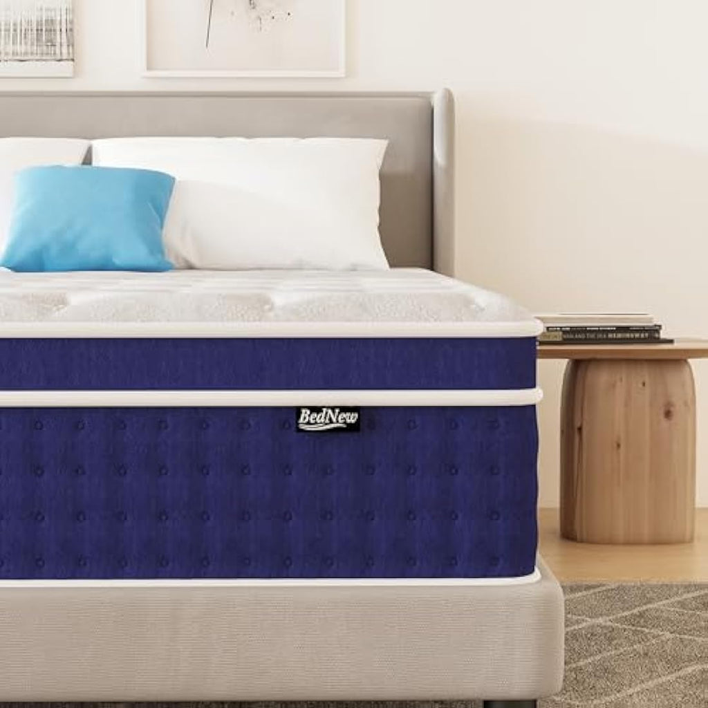 Bednew Single Hybrid Mattress | 12 Inch Medium Firm Pocket Spring