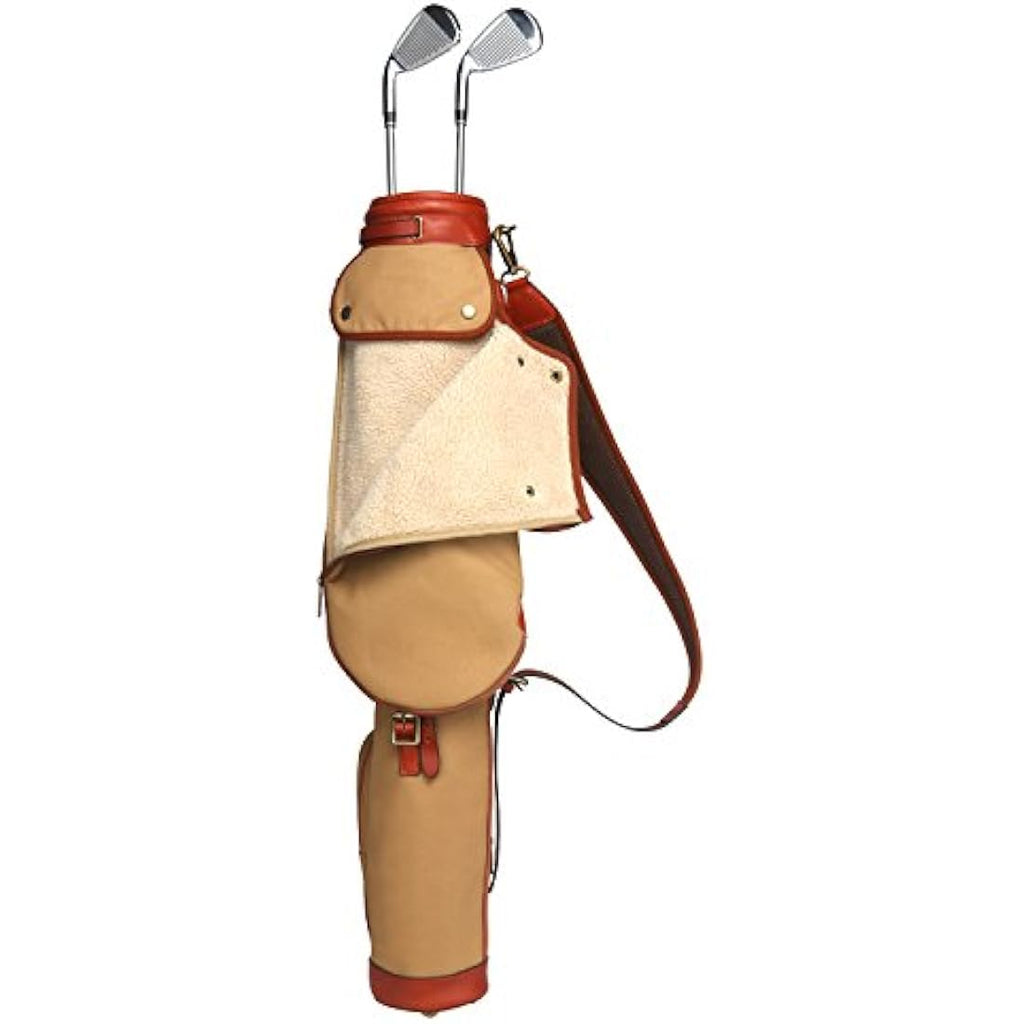 Tourbon Waterproof Canvas Golf Carry Bag | Padded Shoulder Strap