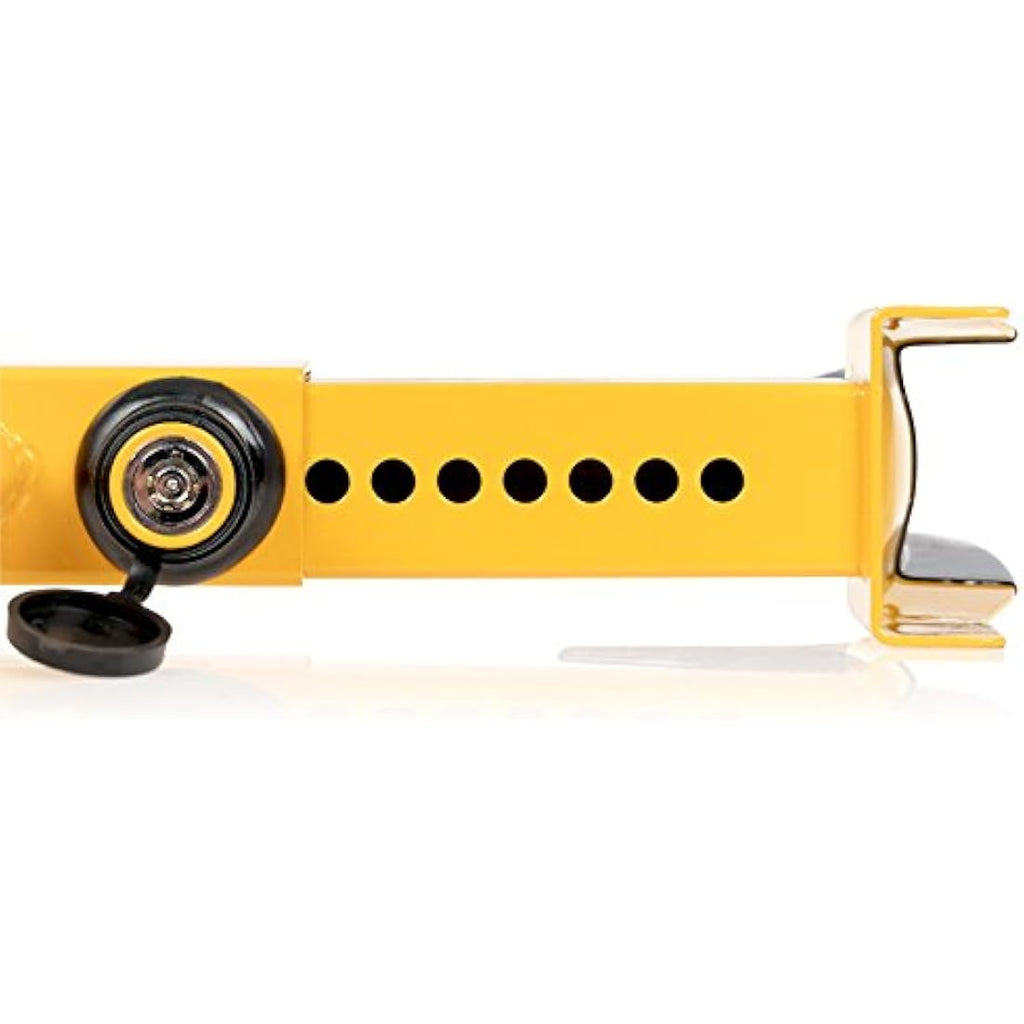Alca Germany Heavy Duty Wheel Clamp Anti-Theft Lock for Cars & Trailers