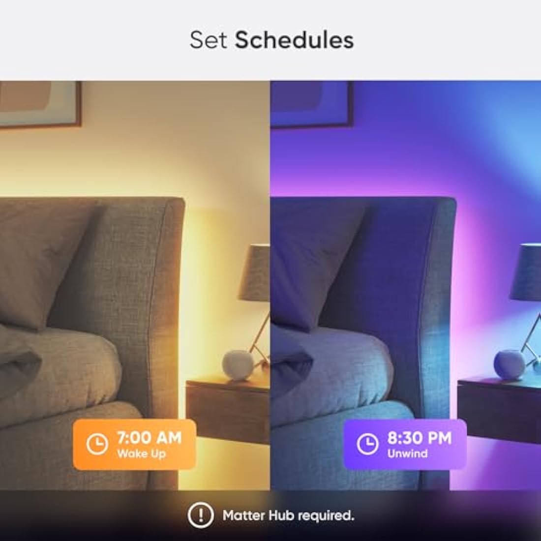 Nanoleaf Matter 5M Gradient LED Light Strip | 300 RGB IC Addressable