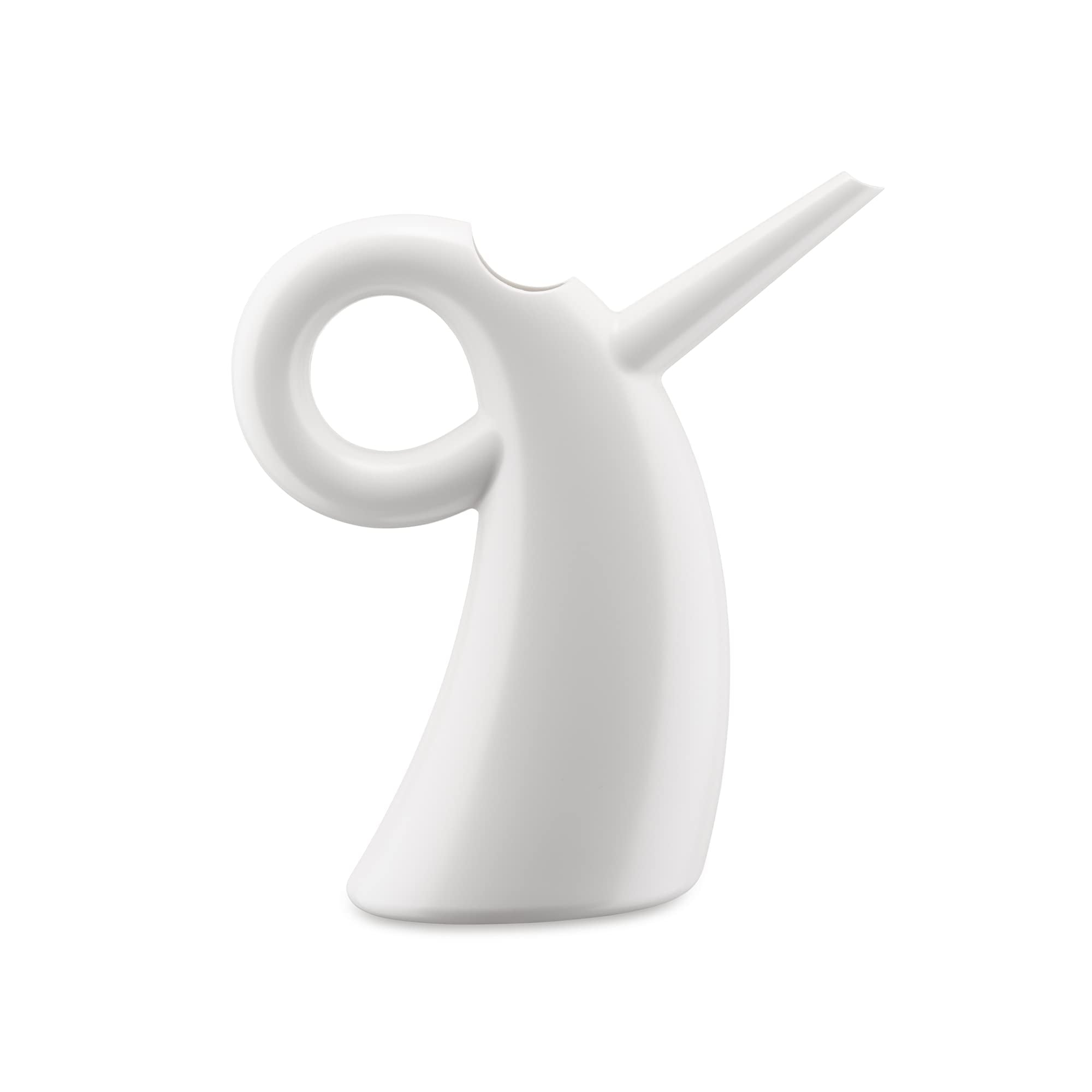 Alessi Diva Watering Can | White Thermoplastic Resin by Eero Aarnio