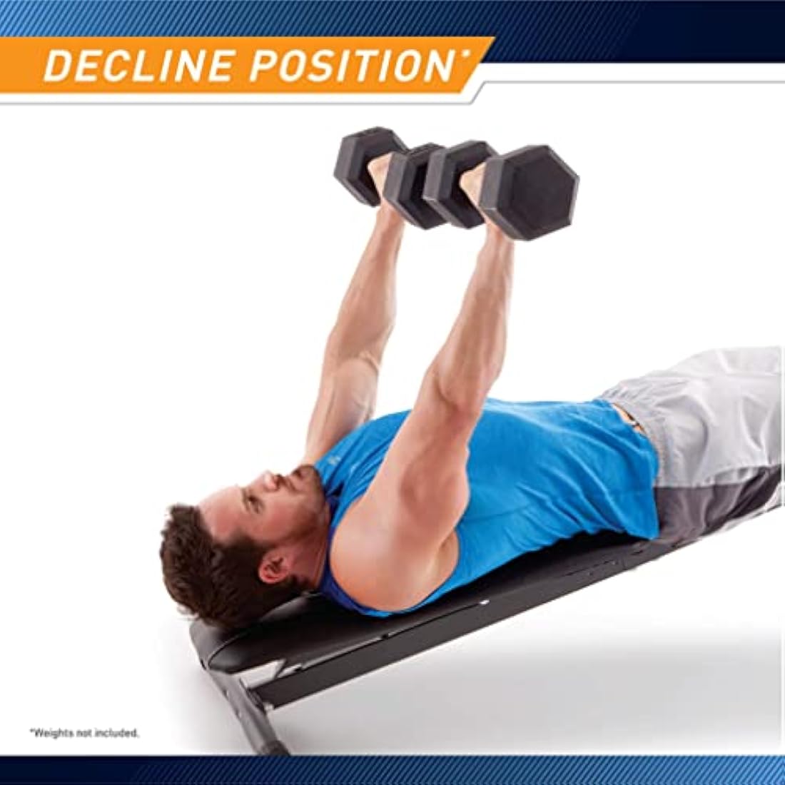 Marcy SB-261 Adjustable Weight Bench – Incline Decline Home Gym