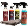 SILCA Bike SPA Collection | 4-Part Graphene & Ceramic Bicycle Cleaning Kit