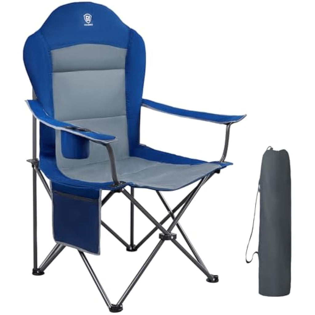 Ever Advanced Heavy Duty Folding Camping Chair | 160kg Oversized Seat