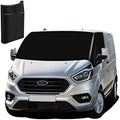 MaxEarn Ford Transit Custom Windshield Cover | 600D Oxford Blackout Wrap