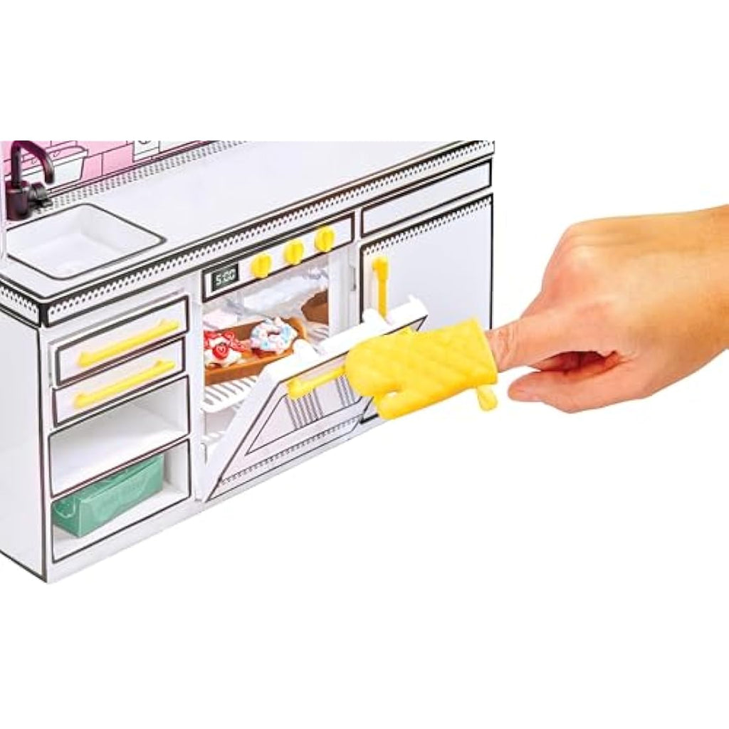 MGA's Miniverse Make It Mini Kitchen DIY Playset with UV Light & Resin
