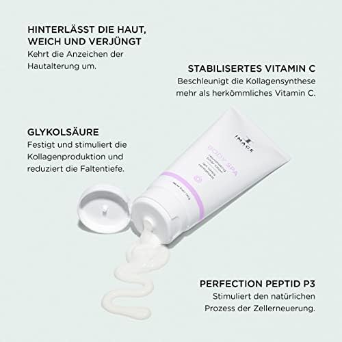 IMAGE Skincare BODY SPA Glycolic Acid Body Lotion – Exfoliating Moisturizer