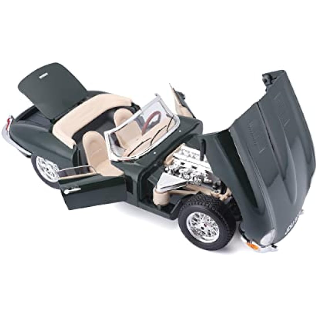Bburago Jaguar E-Type Cabriolet 1961 – 1:18 Scale Diecast Model Car