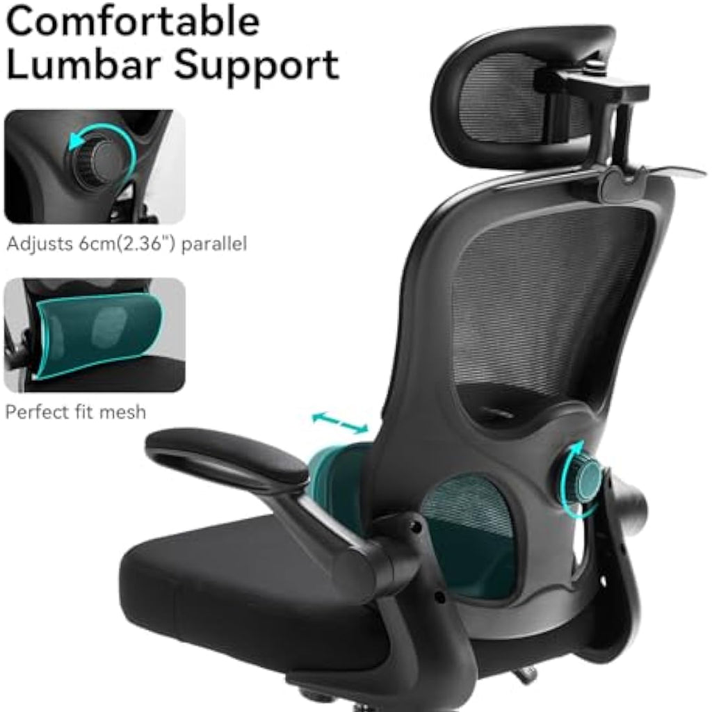 Aevoriax N56 Ergonomic Office Chair | Dual Backrest & Lumbar Support