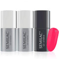 Semilac UV Gel Nail Polish – 134 Red Carpet – Long Lasting Hybrid Varnish