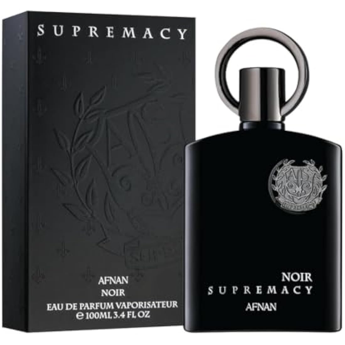 Afnan Supremacy Noir Eau de Parfum - 100 ml Men's Woody Leather Scent