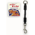 Jerk-Ease Shock Absorber Bungee Dog Leash Attachment - Medium, Black