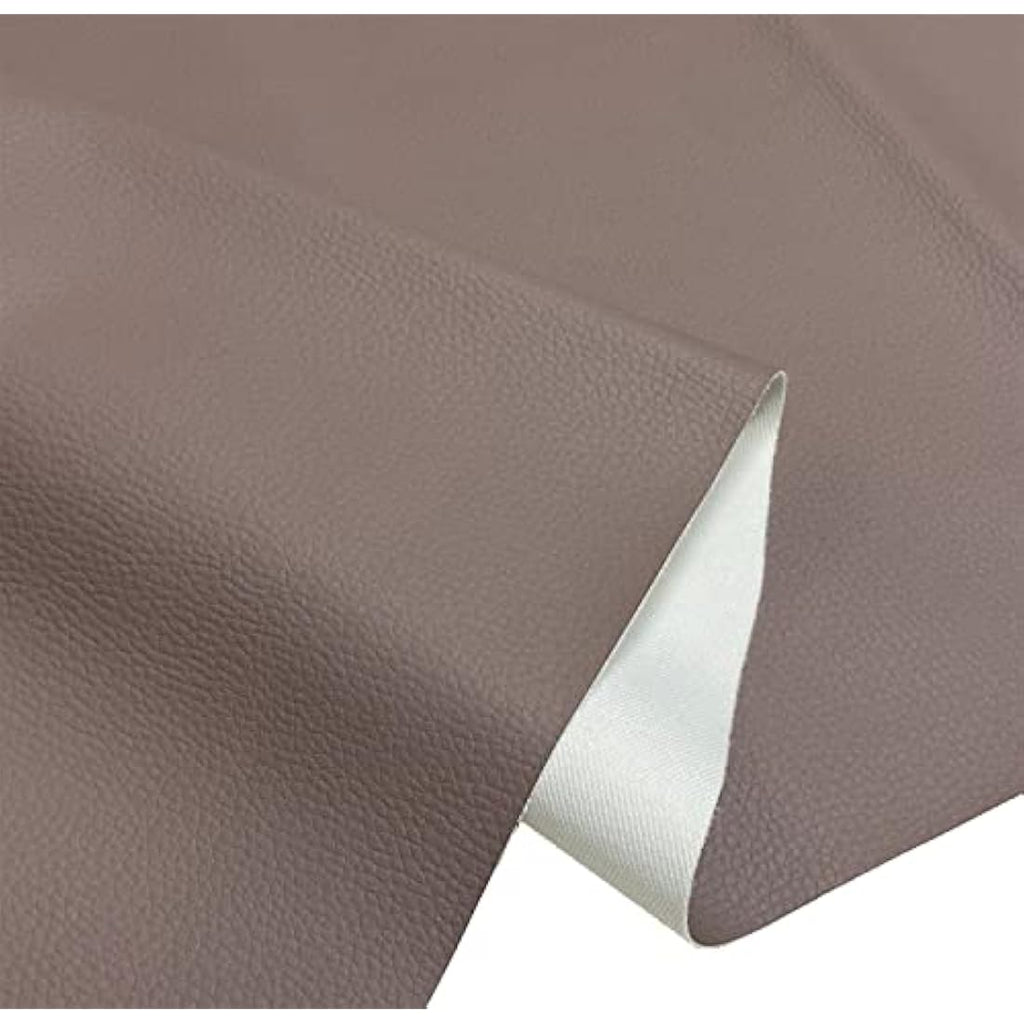 A-Express Grained Faux Leather Fabric | Heavy Duty Upholstery - Cedar