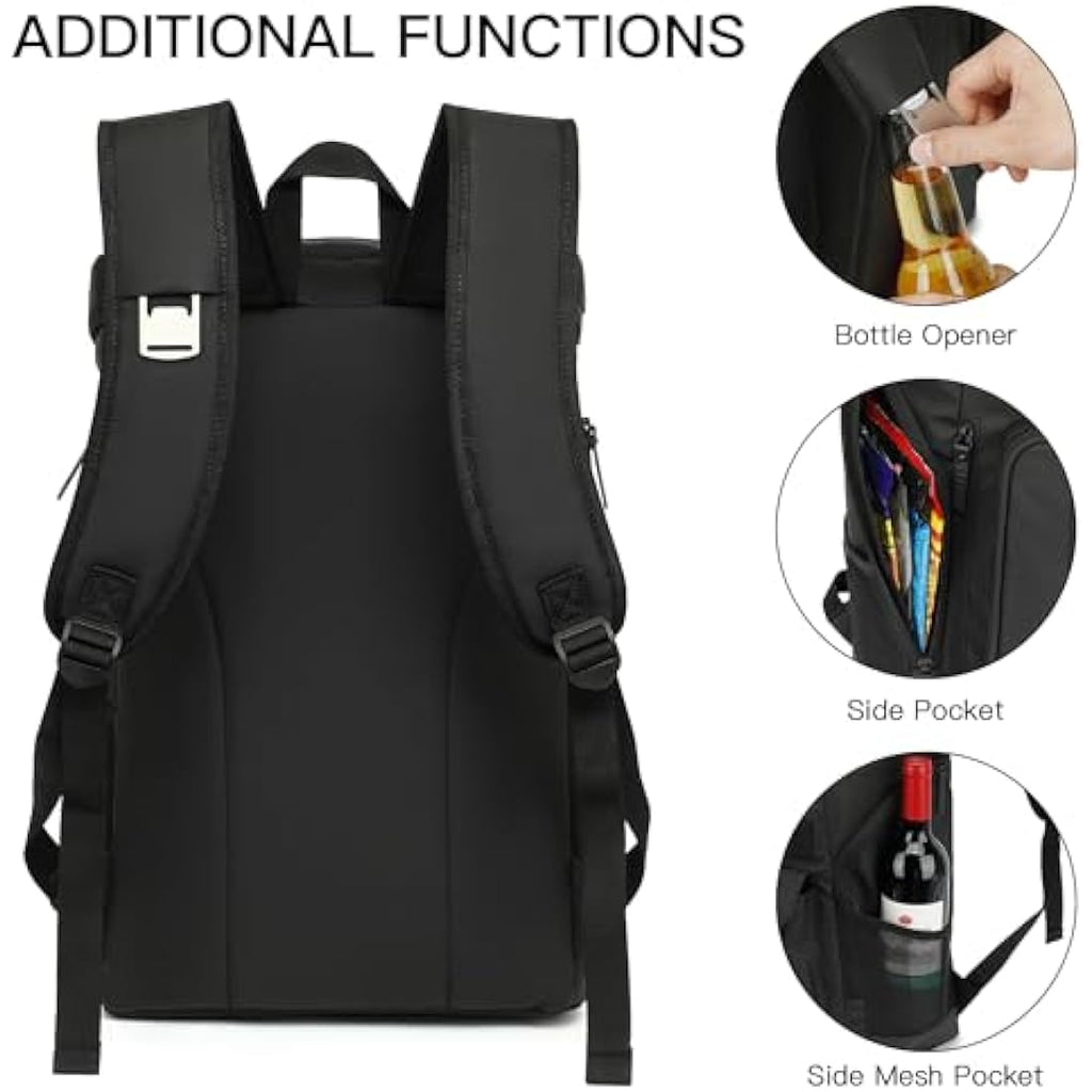 TUGUAN 30L Insulated Cooler Backpack | 36-Can Leak Proof Thermal Rucksack