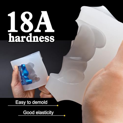 Jolof Store Silicone Mould Making Kit – 150oz Translucent 18A Rubber