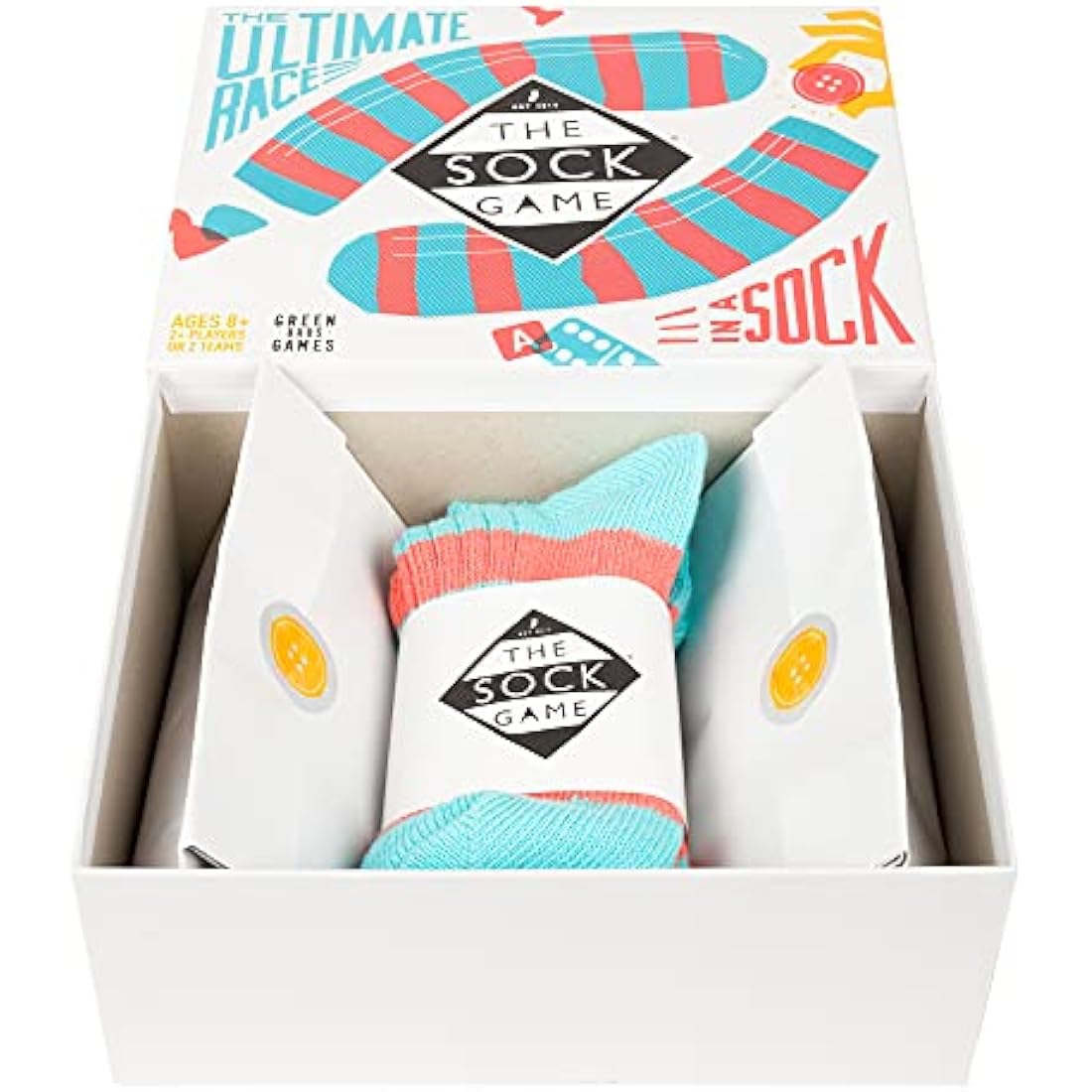 The Sock Game by Green Brothers Games – Family Board Game for Ages 8+