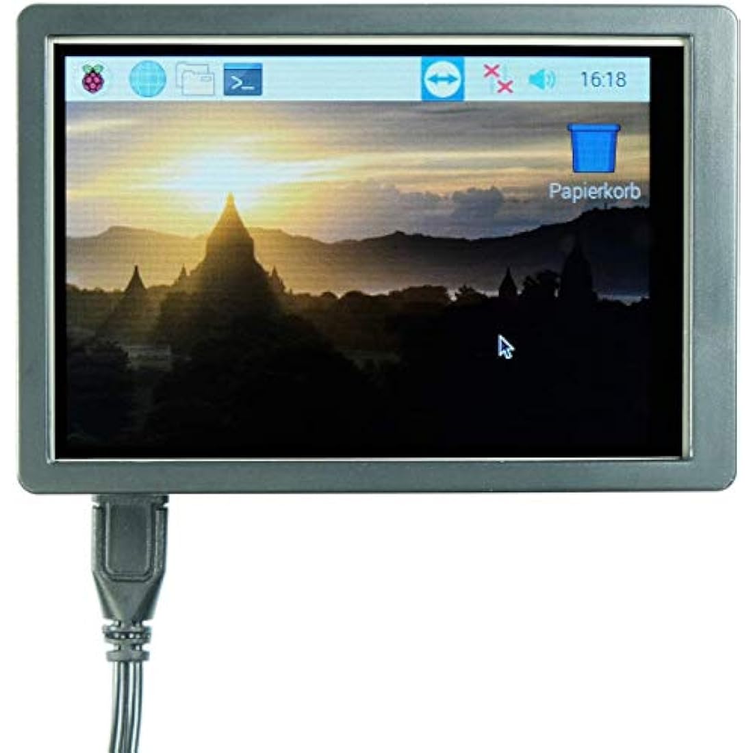 Paradisetronic 3.5" TFT Touchscreen SPI Display HAT for Raspberry Pi 1-4