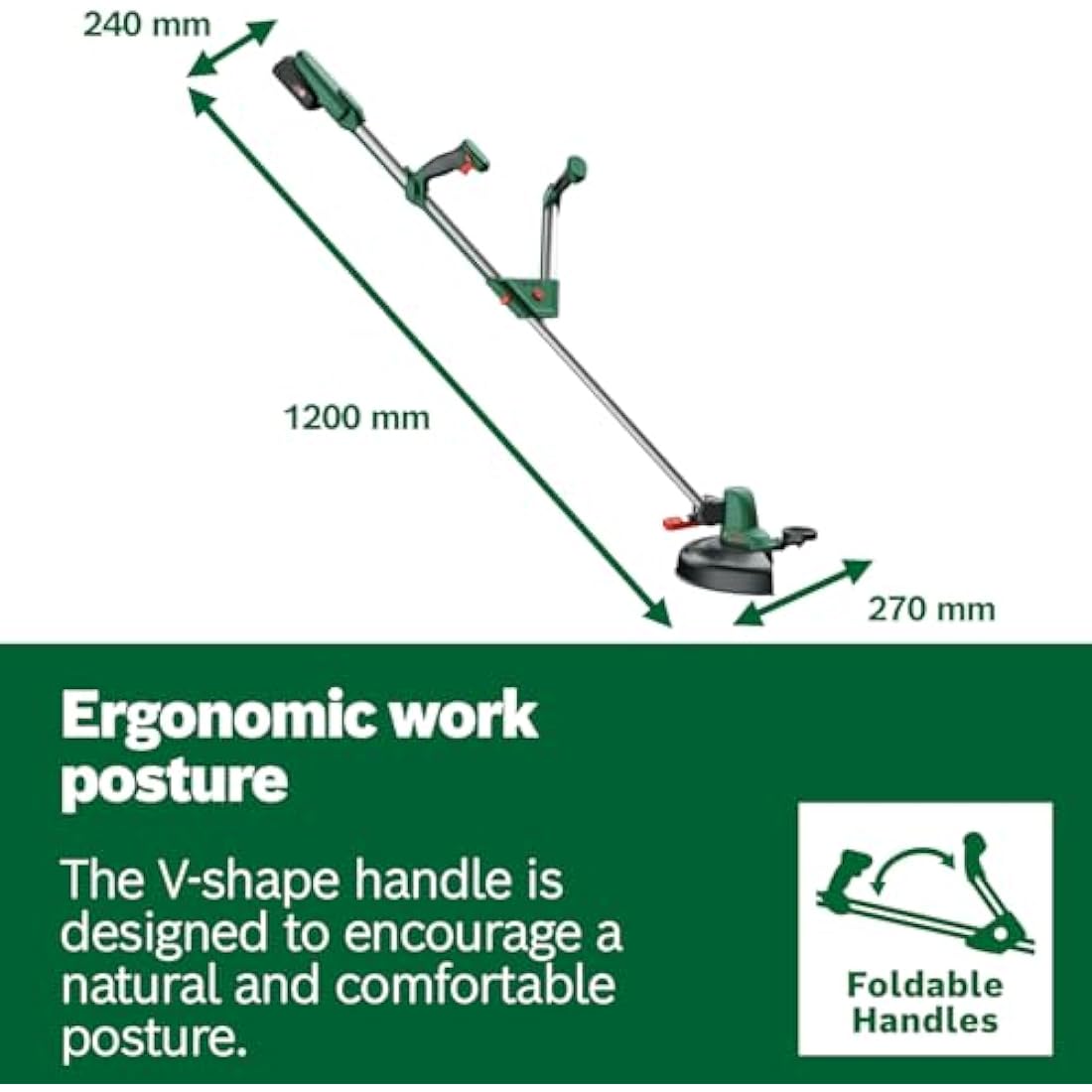 Bosch UniversalGrassCut 18V-26 Cordless Grass Trimmer – 26cm