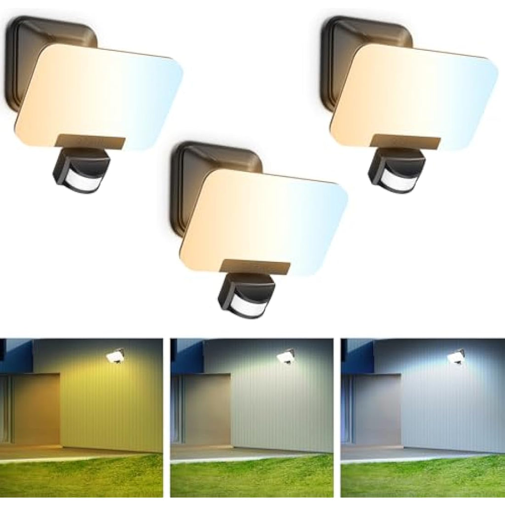 OREiN LED Security Light – 24W Motion Sensor Outdoor Floodlight IP65